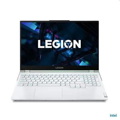 Lenovo Legion laptop 15,6" WQHD R5-5600H 16GB 512GB RX-6600M DOS fehér Lenovo Legion 5 : 82NW005BHV fotó