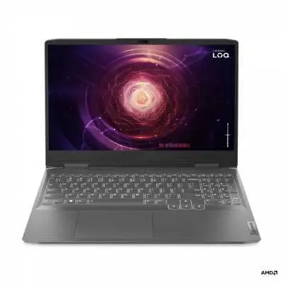 Lenovo LOQ laptop 15,6" FHD i5-12450H 16GB 512GB RTX4060 DOS szürke Lenovo LOQ 15IRH8 : 82XV00GLHV fotó