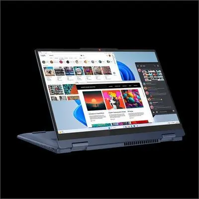 LENOVO IdeaPad 5 laptop 14" AMD Ryzen 5-8645HS 16GB 512GB NoOS : 83DR0022HV fotó