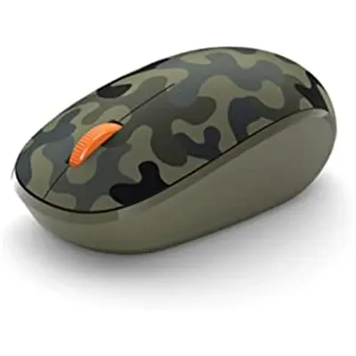Vezetéknélküli egér Microsoft Mouse Camo zöld : 8KX-00032 fotó
