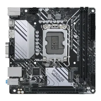 Alaplap H610 LGA1700 2xDDR4 Asus PRIME H610I-PLUS D4-CSM mITX : 90MB1B20-M0EAYC fotó
