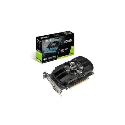 VGA GTX1650 128bit PCIe ASUS PH-GTX1650-4G nVidia 4GB GDDR5 videokártya : 90YV0CV1-M0NA00 fotó
