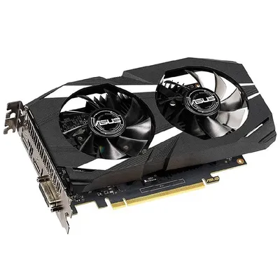 VGA GTX1650 4GB GDDR5 128bit PCIe Asus nVIDIA GeForce GTX1650 DUAL videokártya : 90YV0CV2-M0NA00 fotó
