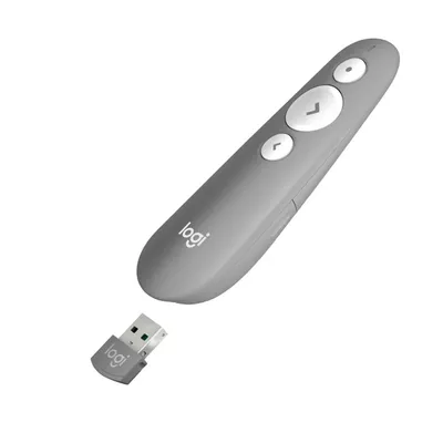 Vezetéknélküli presenter Logitech R500 wless szürke : 910-005387 fotó