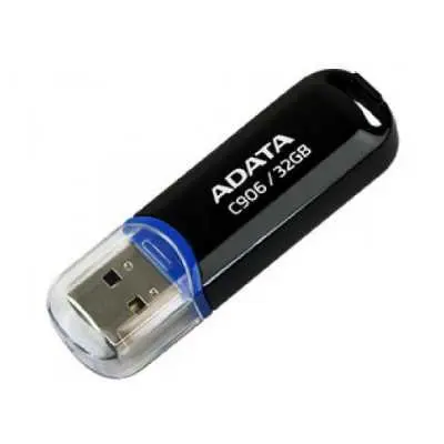 32GB Pendrive USB2.0 fekete Adata C906 : AC906-32G-RBK fotó