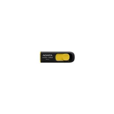 32GB Pendrive USB3.1 Fekete-sárga ADATA UV128 : AUV128-32G-RBY fotó