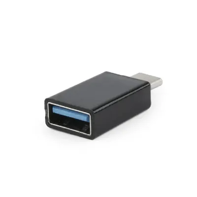 Adapter USB Type-C apa - USB 3.0 anya fekete Gembird : A-USB3-CMAF-01 fotó