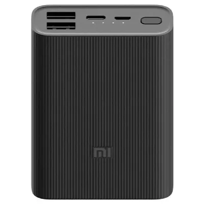 Akkubank 10000mAh Xiaomi Mi 3 Ultra Compact fekete power bank : BHR4412GL fotó