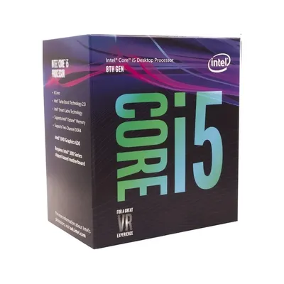 Intel Processzor Core i5-8400 LGA1151 2,80GHz 9MB Core box CPU : BX80684I58400 fotó