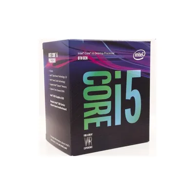 Intel processzor Core i5 3,10GHz LGA1151 9MB (i5-8600) box : BX80684I58600 fotó