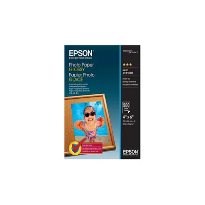 Fotópapír EPSON 10x15cm fényes 500 lap 200g - Már nem forgalmazott termék : C13S0422549 fotó