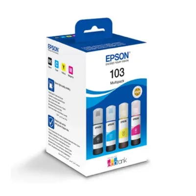 Epson Ecotank 103 Multipack BK,C,Y,M színenként 65 ml : C13T00S64A fotó