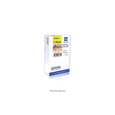 EPSON WorkForce Pro WP-4000/4500 tintaPatron XXL Sárga Yellow 3.4k : C13T70144010 fotó