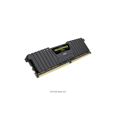 4GB DDR4 memória 2400MHz C14 Corsair Vengeance LPX Black : CMK4GX4M1A2400C14 fotó