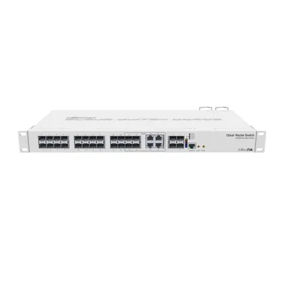 MikroTik CRS328-4C-20S-4S+RM 20xSFP port 4xSFP+ port 4 Combo (SFP/GbE LAN) port Rackmount Cloud Router Switch : CRS328-4C-20S-4S-RM fotó