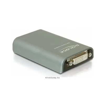 USB 2.0 to DVI – VGA – HDMI Adapter Delock : DELOCK-61787 fotó