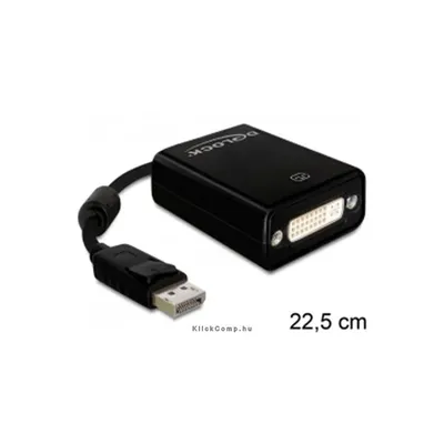 Adapter Displayport apa > DVI 24+5 anya Delock : DELOCK-61847 fotó