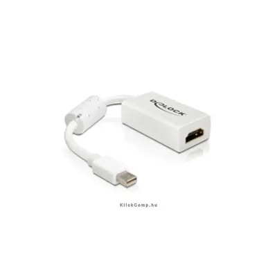Adapter mini Displayport > HDMI pin female Delock : DELOCK-65128 fotó