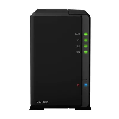 NAS 2 HDD hely Synology DS218PLAY Disk Station : DS218PLAY fotó
