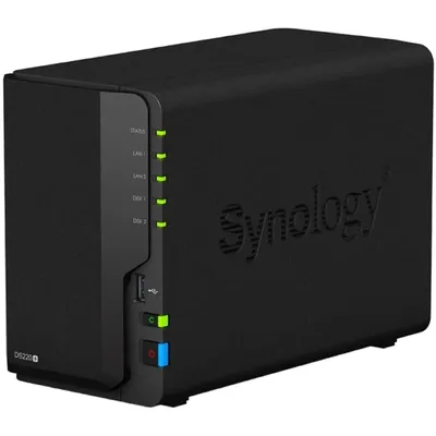 NAS 2 HDD hely Synology DS220+ : DS220-2G fotó