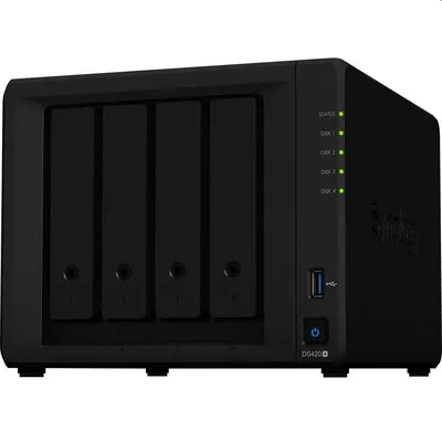 NAS 4 HDD hely Synology DiskStation DS420+ : DS420-(2GB) fotó
