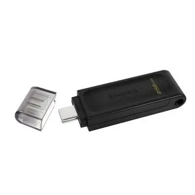 256GB Pendrive USB3.2 fekete Kingston DataTraveler 70 : DT70_256GB fotó