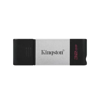32GB Pendrive USB3.2 ezüst Kingston DataTraveler 80 : DT80_32GB fotó