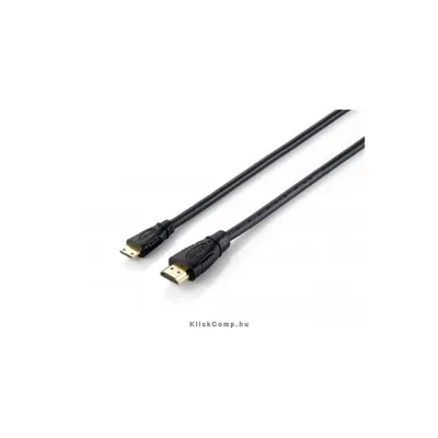 HDMI MiniHDMI kábel 1.4, apa/apa, 1m Delock : EQUIP-119306 fotó