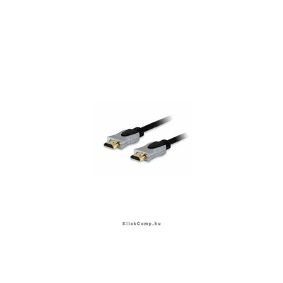 HDMI kábel 2.0 apa/apa, aranyozott, 7,5m : EQUIP-119346 fotó