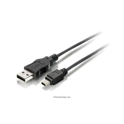 USB 2.0 A-mini5P kábel, apa/apa, 1,8m Delock : EQUIP-128521 fotó