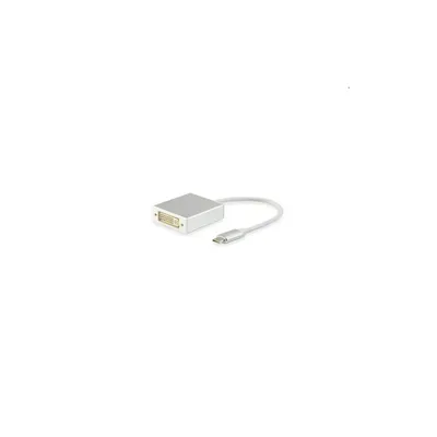 Átalakító USB Type-C -ről DVI-I Dual-link -re apa/anya : EQUIP-133453 fotó