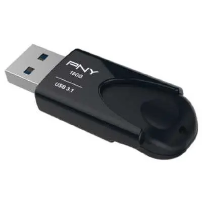 16GB PenDrive USB3.1 Black PNY : FD16GATT431KK-EF fotó