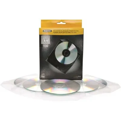 CD/DVD boríték műanyag átlátszó : FELLOWES-9831201 fotó