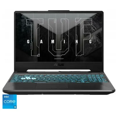 Asus TUF laptop 15,6" FHD i5-11400H 8GB 512GB RTX3050Ti DOS fekete Asus TUF Gaming F15 : FX506HE-HN011 fotó