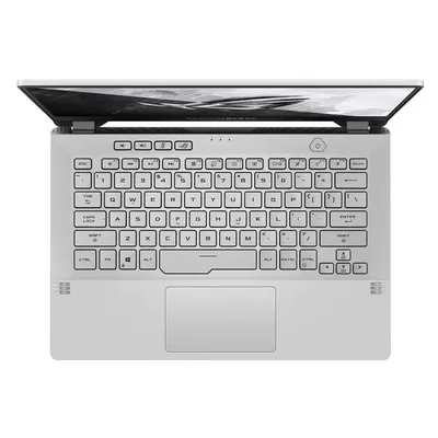 Asus ROG laptop 14" FHD R7-5800HS 16GB 512GB RTX3050 W10 fehér Asus ROG Zephyrus G14 : GA401QC-HZ021T fotó