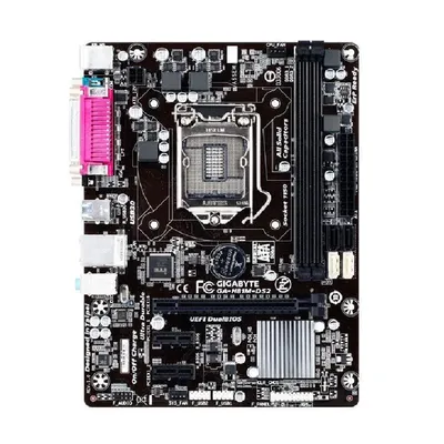 Alaplap H81 LGA1150 2xDDR3 Gigabyte H81M mATX : GA-H81M-DS2 fotó