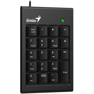 Numerikus billentyűzet USB Genius Numpad i100 fekete : GENIUS-31300015400 fotó