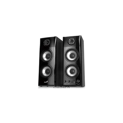 Hangfal 2.0 3.5mm Jack Fekete Genius SP-HF 1800A : GENIUS-31730908100 fotó