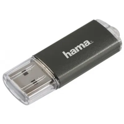 16GB Pendrive USB2.0 szürke Hama Laeta : HAMA-90983 fotó