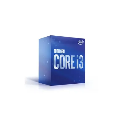 Intel Processzor Core i3 LGA1200 3,60GHz 6MB Core i3-10100 box CPU : ICI310100 fotó