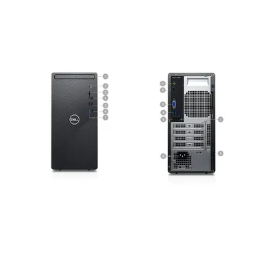 Dell Inspiron számítógép 3891 i3-10105 8GB 1TB Win10H : INSP3891-5 fotó
