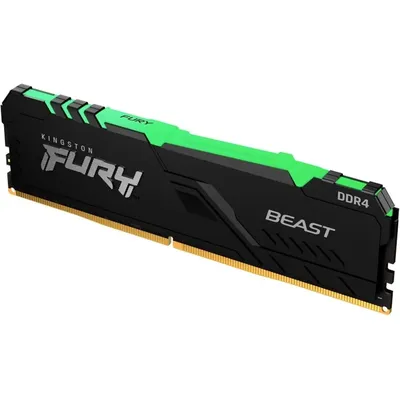32GB memória DDR4 2666MHz Kingston FURY Beast RGB KF426C16BBA/32 : KF426C16BBA_32 fotó