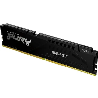 32GB DDR5 memória 5200MHz 1x32GB Kingston FURY Beast Black : KF552C40BB-32 fotó