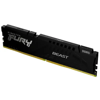16GB DDR5 memória 5600MHz 1x16GB Kingston FURY Beast Black : KF556C36BBE-16 fotó
