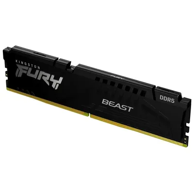 8GB DDR5 memória 5600MHz 1x8GB Kingston FURY Beast Black : KF556C40BB-8 fotó