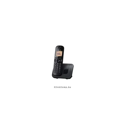 Panasonic DECT telefon hívóazonosítós fekete : KX-TGC210PDB fotó