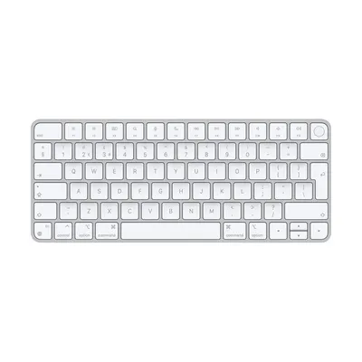 Vezetéknélküli billentyűzet Apple Magic Keyboard Touch ID fehér UK : MK293LB_A fotó