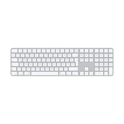 Vezetéknélküli billentyűzet Apple Magic Keyboard Touch ID fehér HU : MK2C3MG_A fotó
