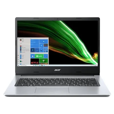 Acer Aspire laptop 14" FHD N4500 4GB 256GB UHD DOS ezüst Acer Aspire 3 : NX.A7SEU.009 fotó