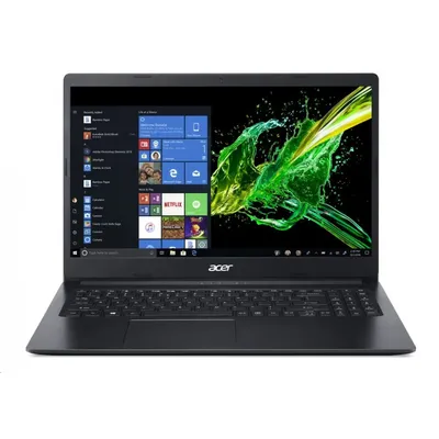 Acer Aspire laptop 15,6" FHD N4120 4GB 128GB UHD W11 fekete Acer Aspire 3 : NX.HXDEU.009 fotó